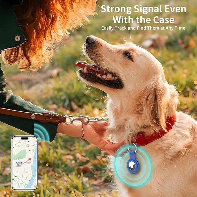 AirTag + Porte-clé silicone